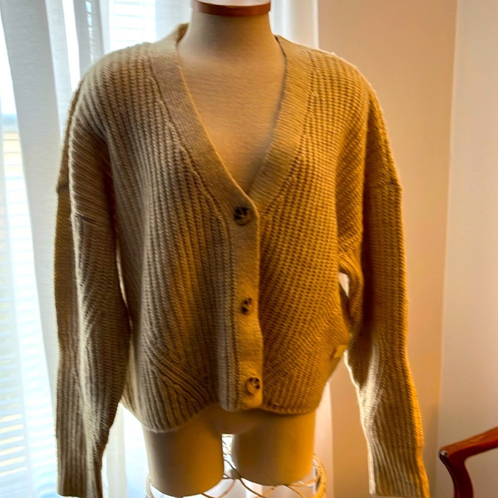 Cozy beige cardigan